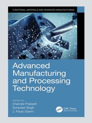 cover image of Advanced Manufacturing and Processing Technology